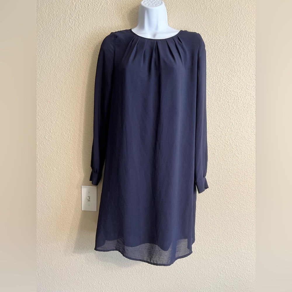 Sold!!  H&M Dark Blue Long Sleeve Dress